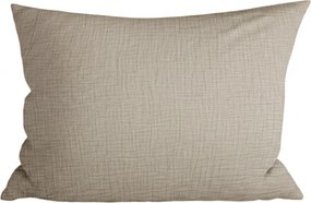 Mušelínová obliečka na vankúš MUSSARI 70x90 cm, béžovosivý