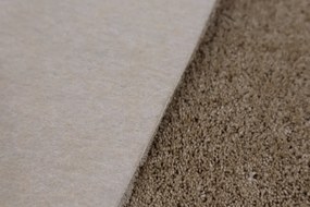 ITC, Metrážny koberec Sweet 72 tmavo béžový, na mieru, šíře 4m, béžová, filc, chodba / predsieň