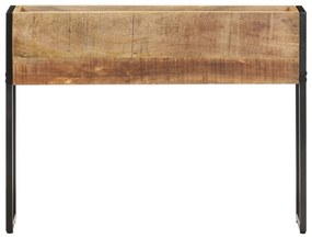 Kvetináč 90x20x68 cm surové mangovníkové drevo