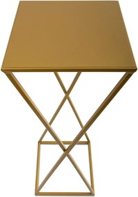 STOJAN NA KVETINÁČ LOFT5 70X24X24 CM ZLATÁ