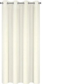 KRÁTKY ZÁVES NA KRÚŽKOCH RITA 140X175 CM KRÉMOVÁ