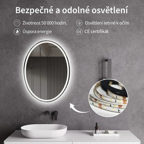 Cerano Cielo, LED kúpeľňové 60x80 cm, CER-CER-476705