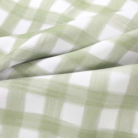 Goldea okrúhly teflónový obrus - vidiecke kocky Ø 120 cm