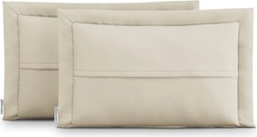 Súprava 2 ks obliečok na vankúše OPHELIA 50x70 cm béžová