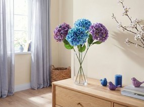 Umelá kvetina HORTENZIA 54 cm - viac farieb Farba: Modrá