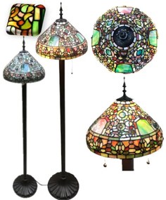 Tiffany stojaca lampa CHROMATIC 30*160