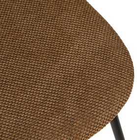 Jedálenská stolička v hnedej a prírodnej farbe v súprave 4 ks Cleo – Ixia