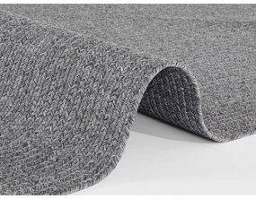 Sivý vonkajší koberec behúň 200x80 cm - NORTHRUGS