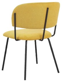 Žlté jedálenské stoličky v súprave 2 ks Claudia – Støraa