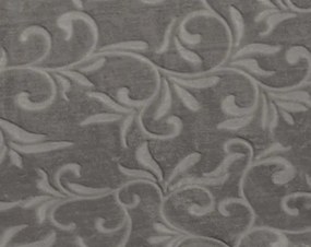 Deka Ornament XXL 180x220 cm, strieborná