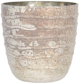 Sklenený svietnik na čajovú sviečku Ondine - Ø 13*13 cm