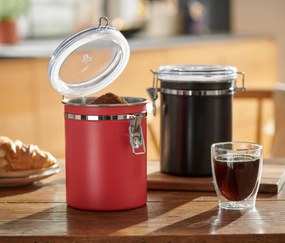 Dóza na zachovanie arómy, čierna