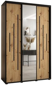 Skriňa 45 Canaris 13 160 čierna/artisan/čierna