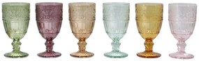 Set 6ks farebných pohárov na víno Saint-Émilion - Ø 7,5*14 cm / 230ml