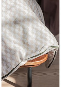 Béžové predĺžené obliečky na jednolôžko z bavlneného saténu 140x220 cm Mini – Mette Ditmer Denmark