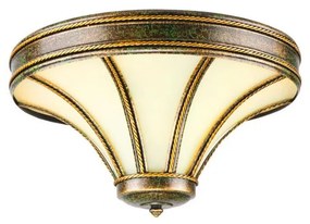 Kemar T/D/P - Stropné svietidlo TANAJA 2xE27/40W/230V zlatá