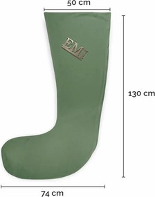 Farebné obliečky na tehotenský vankúš Marsolux EMI, zelena