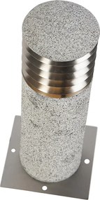 Moderná vonkajšia stojaca lampa Granit 40 cm - Happy