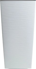 PLASTOVÝ KVETINÁČ PORTO RIFLO 75X39,5X39,5 CM BIELA