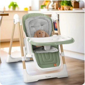 Detská stolička 3v1 Nukido Elite - zelená