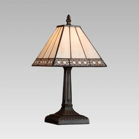 Moderné svietidlo PREZENT TIFFANY čierna E14 92