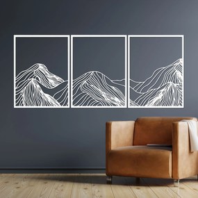 Hory elegantná drevená dekorácia | MAUTANIS: HDF - Javor 80 x 35 cm 4488-99795 HDF0478