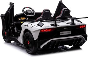LEAN CARS Elektrické autíčko Lamborghini XXL A8803 biele 24V