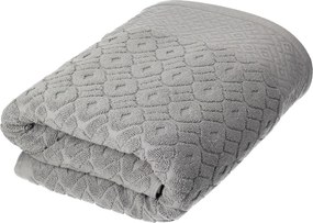 Uterák Lattice 70x140 cm stone grey