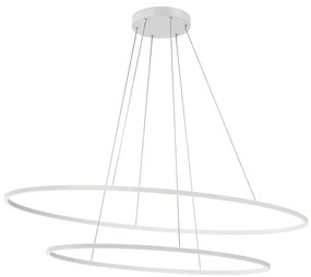 Redo 01-3342 - LED Stmievateľný luster na lanku LEO LED/115W/230V biely