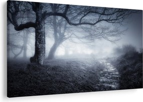 Obraz - Cesta v hmle (90x60 cm)