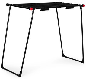 ModernHome Teleskopický sušiak na bielizeň 19-metrový - čierny