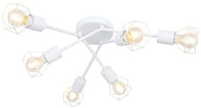 Globo 54802W-6 - Prisadený luster XARA 6xE14/40W/230V