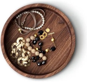 Continenta C4271 - Drevená dóza 19x6 cm orech