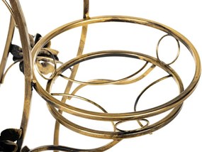 STOJAN NA KVETINÁČ FALA 100X70X30 CM ZLATÁ