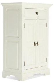 furniture-nabytek.cz - Masívna komoda Catana biela z borovice a MDF, lakovaná – 75×44×115 cm