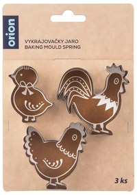 Formičky s veľkonočným motívom v súprave 3 ks – Orion