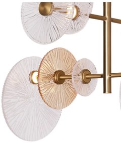 MAXLIGHT P0541 - LED Luster na tyči ALLURE 14xLED/5W/230V pr. 60 cm zlatá