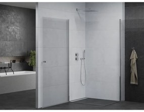 Mexen Pretoria sprchový kút duo 80x70 cm, chrómový profil, 6mm číre sklo, 852-080-070-02-00