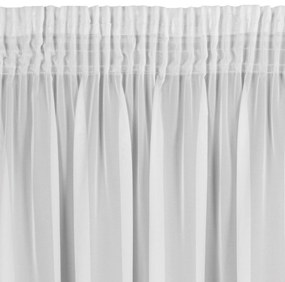 ZÁCLONA NA PÁSKE ARLETA 135X270 CM BIELA
