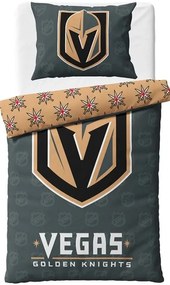 NHL Hokejové obliečky Vegas Golden Knights Shields 140x200/70x90 cm