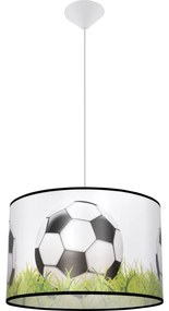 Sollux SL.1429 - Detský luster na lanku FOOTBALL 1xE27/15W/230V pr. 40 cm