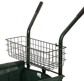 Multifunkčný prepravný rudl BestBerg / zberné vrece 70 l / kapacita 30 kg / oceľ/PE / zelená