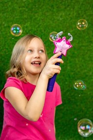 Fru Blu Mydlové bubliny – Lapač bublín HVIEZDA + 400 ml náplň