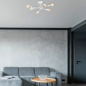 Biele stropné svietidlo 64x64 cm Flower – Opviq lights