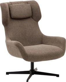 Hnedé kreslo Zalina – Kave Home