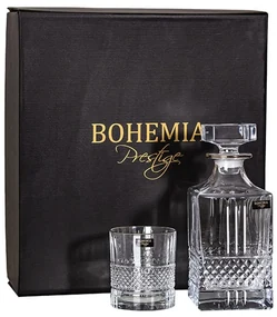 BOHEMIA PRESTIGE ELEGANTE PLATIN WHISKY SADA 1+6 KS