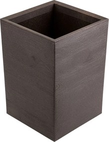 Květináč na kolečkách BETONIQUE 60x40 cm espresso hnědý