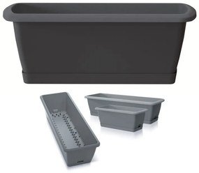 Truhlík so zavlažovacím systémom RESPON antracit