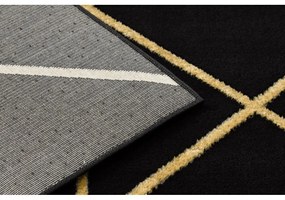 Kusový koberec Perl čierny 160x220cm