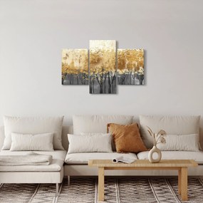 Obraz - Zlaté stromy (90x60 cm)